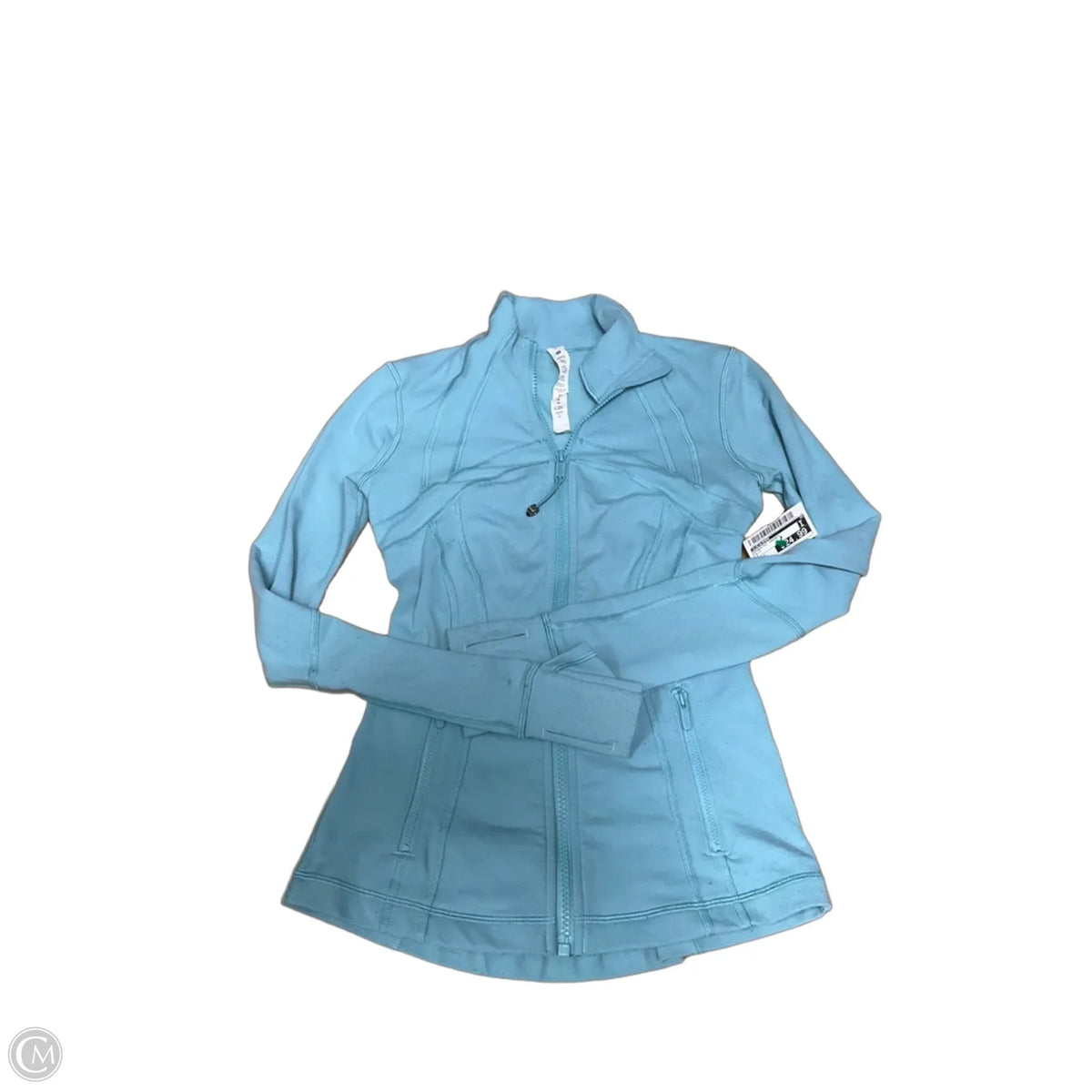 Athletic Jacket By Lululemon In Blue, Size: 2