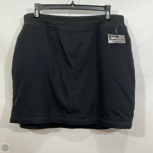 Athletic Skort By St Johns Bay In Black, Size: L