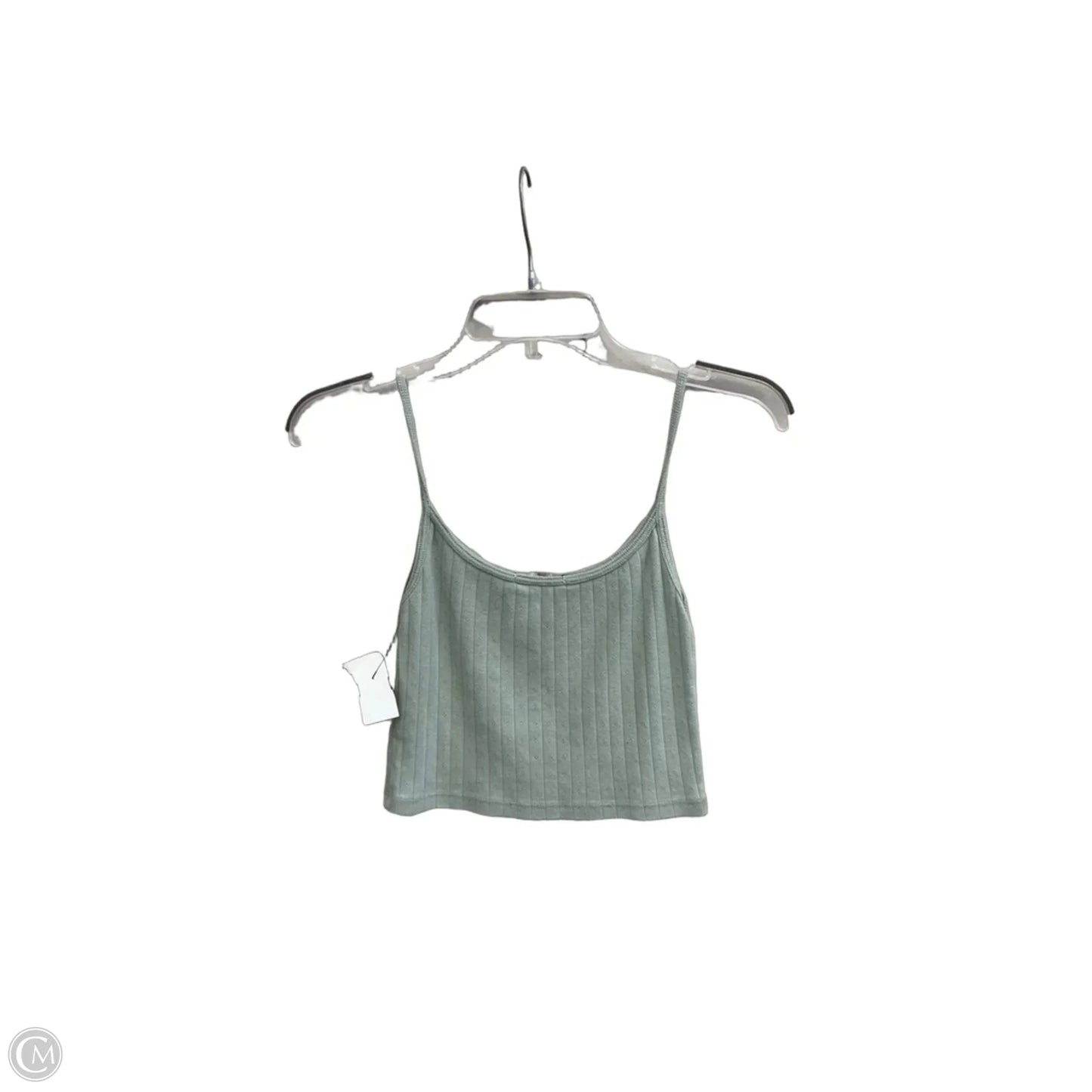Top Sleeveless By Brandy Melville In Green, Size: S