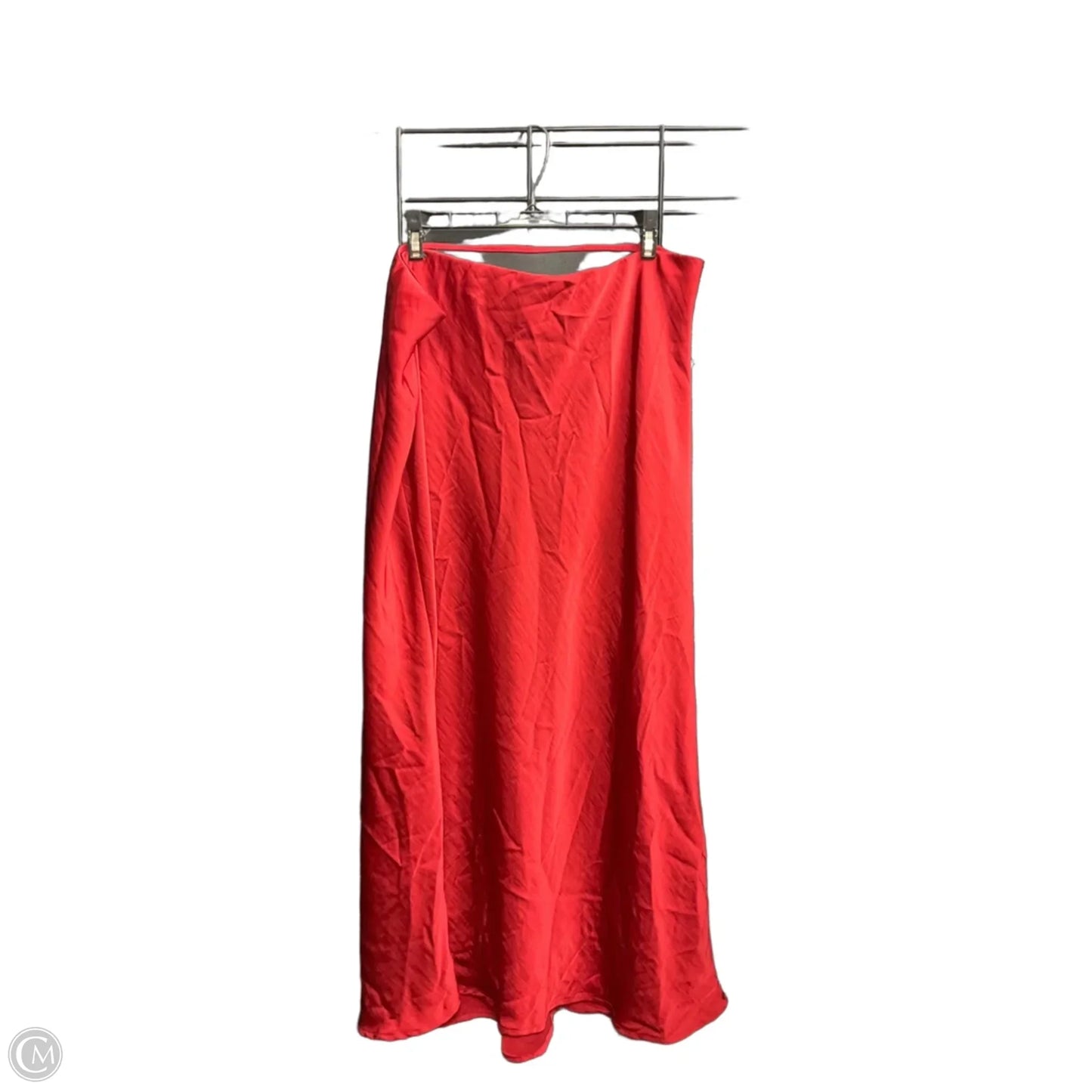 Skirt Maxi By A New Day In Red, Size: Xxl