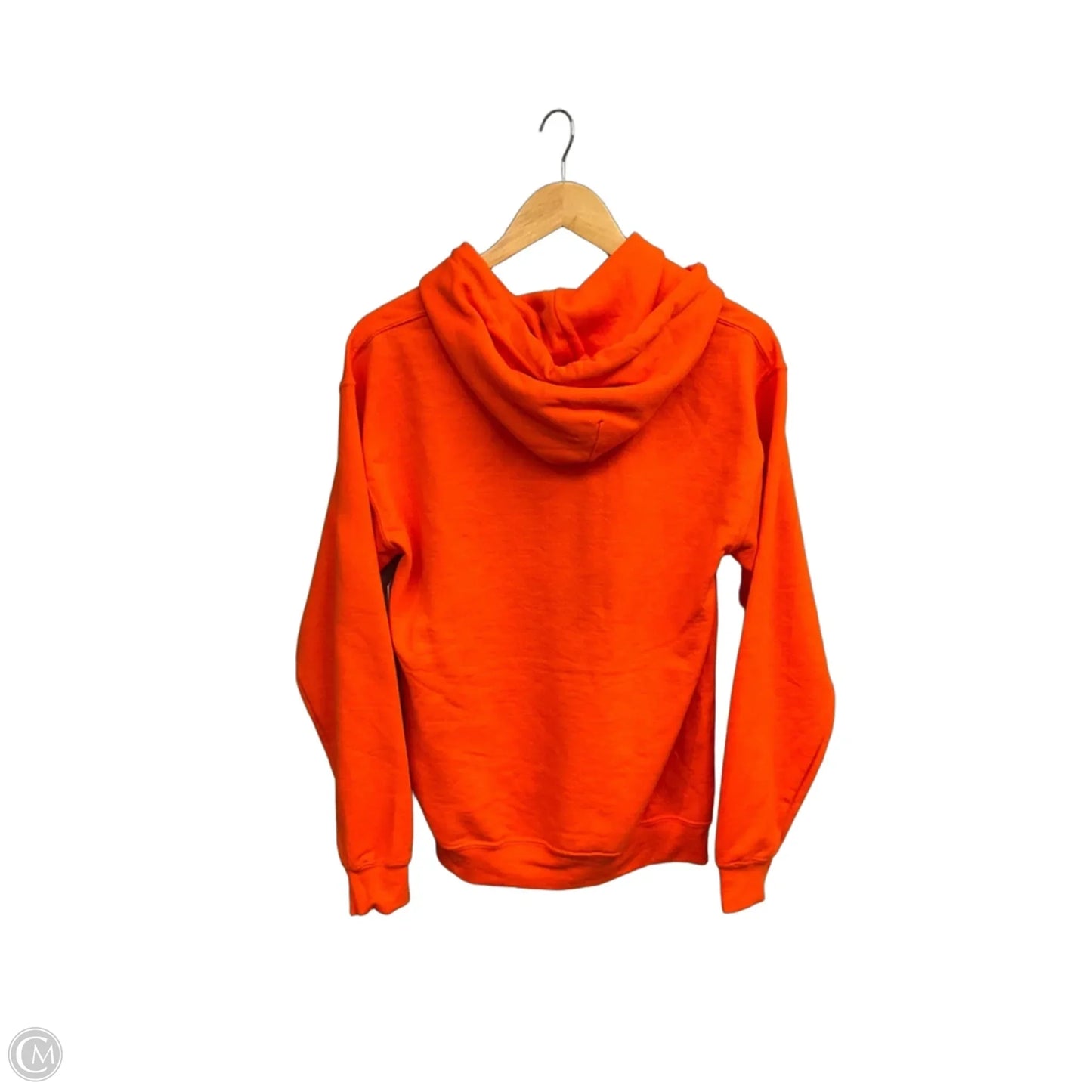 Sweatshirt Hoodie By Clothes Mentor In Orange, Size: S