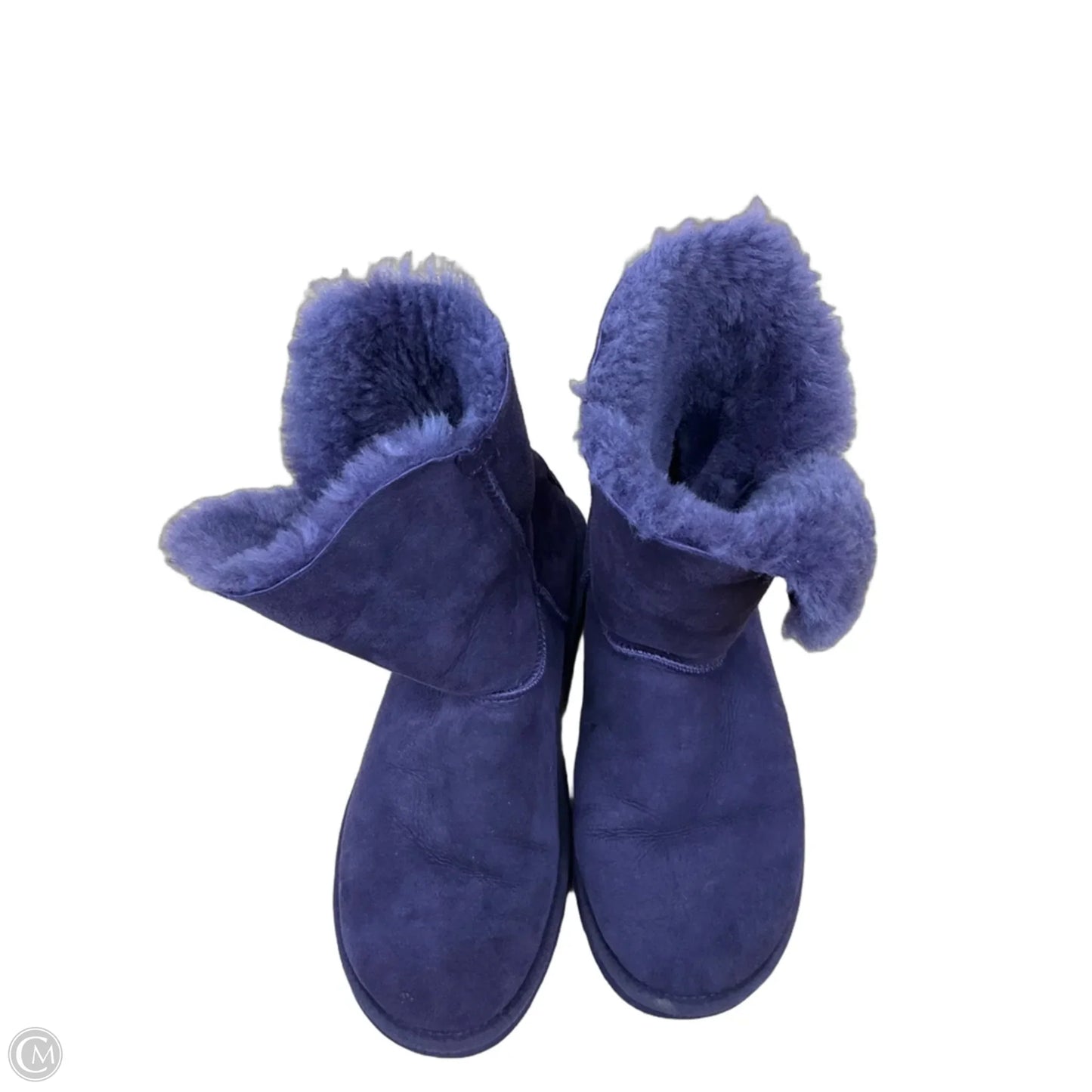 Boots Designer By Ugg In Purple, Size: 8