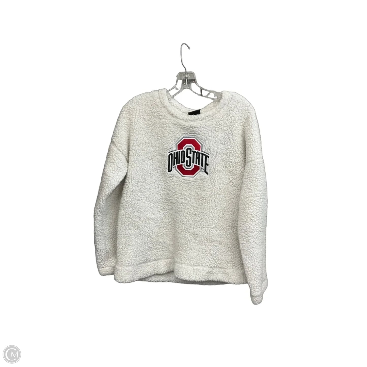 Sweater By Clothes Mentor In White, Size: M