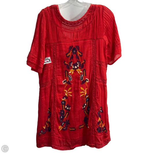Dress Casual Short By Free People In Red, Size: M