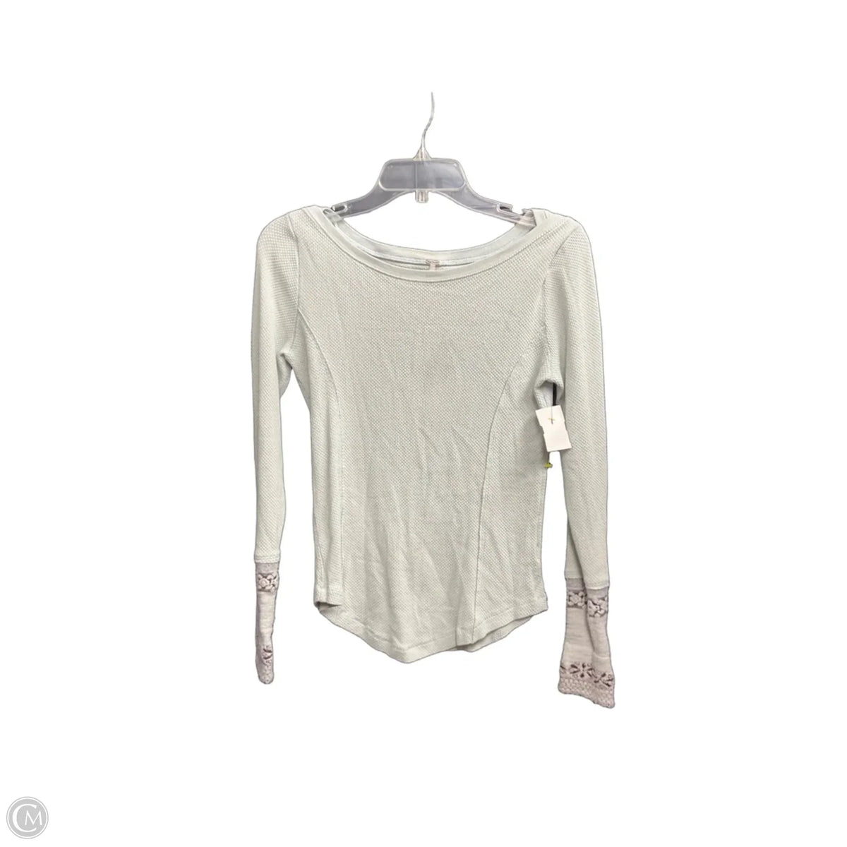 Top Long Sleeve By Free People In Blue, Size: M