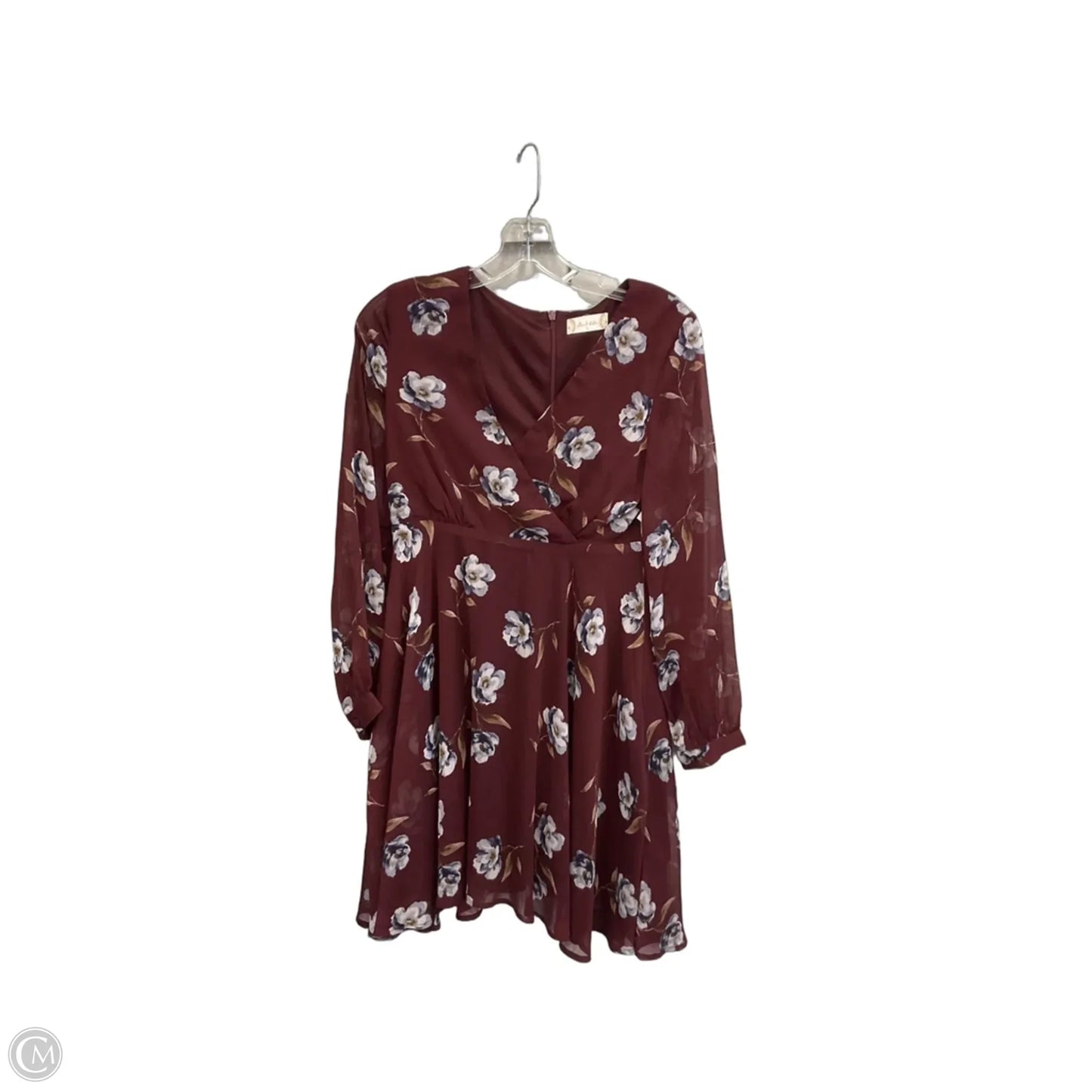 Dress Casual Short By Altard State In Maroon, Size: S