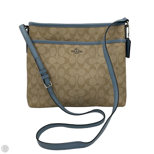 Crossbody Designer By Coach, Size: Large