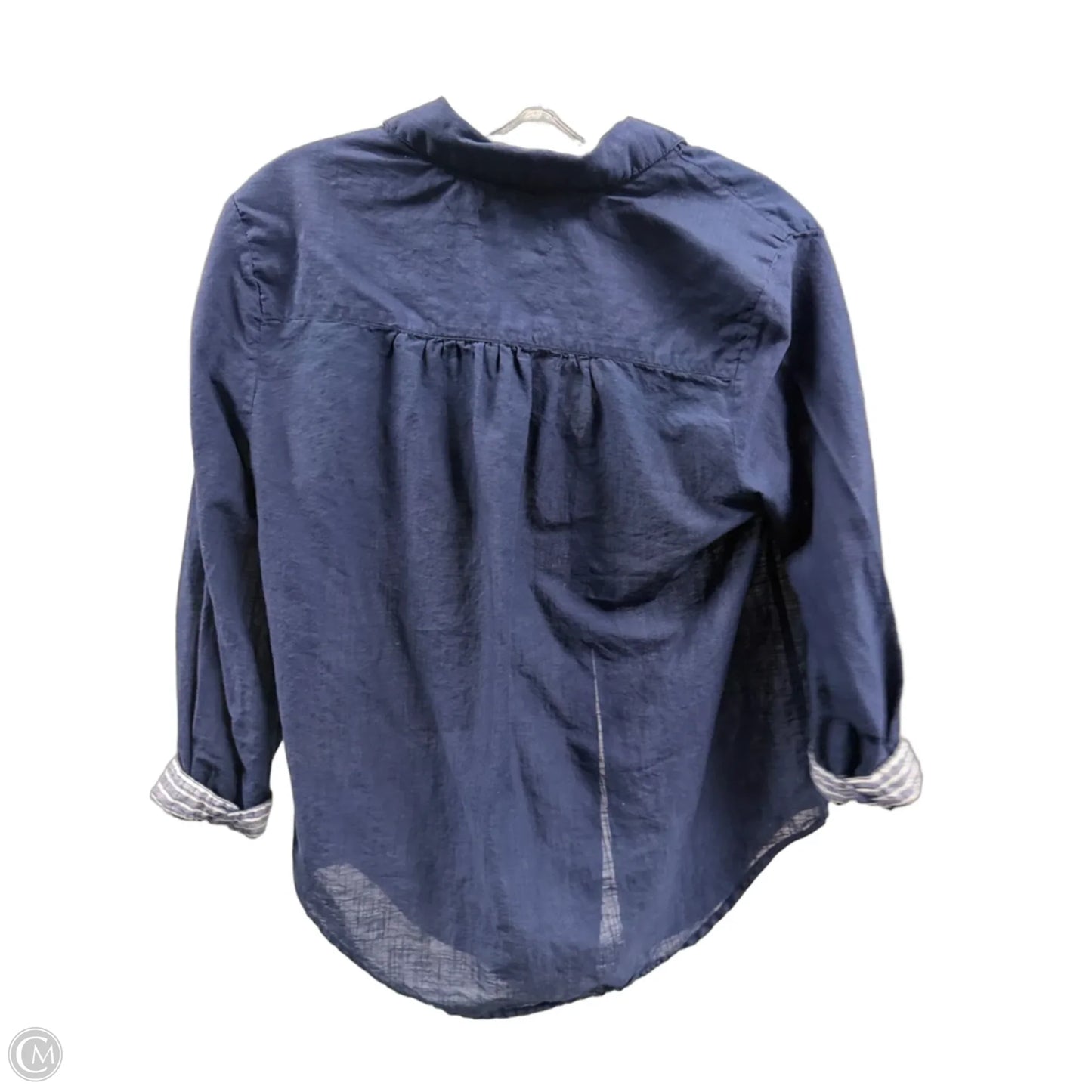 Top Long Sleeve Basic By Michael Stars In Navy, Size: Xs