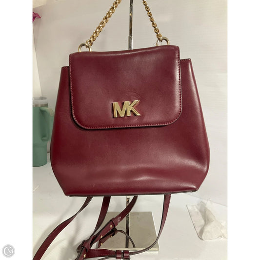 Backpack Designer By Michael Kors, Size: Small