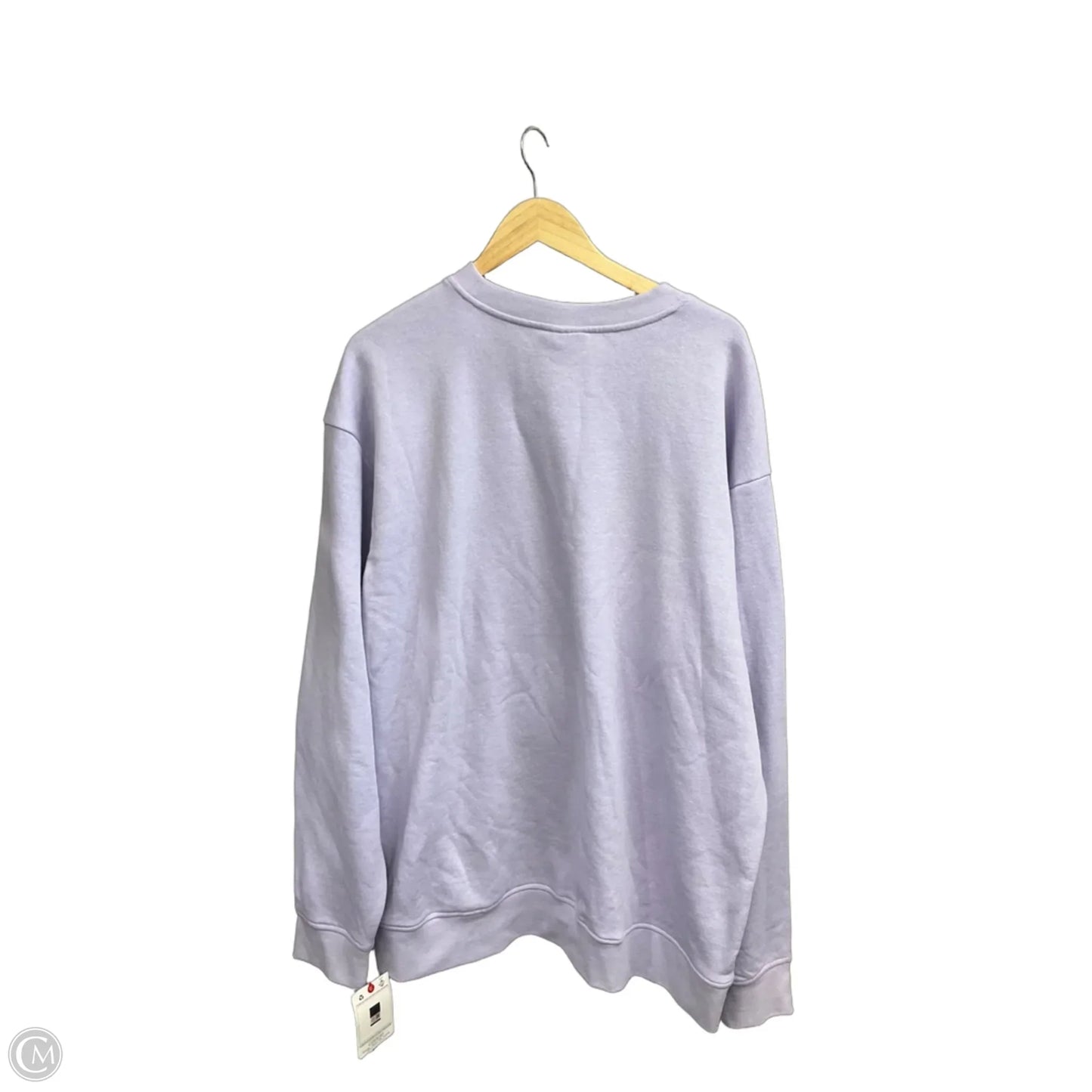 Sweatshirt Crewneck By Champion In Purple, Size: 2x