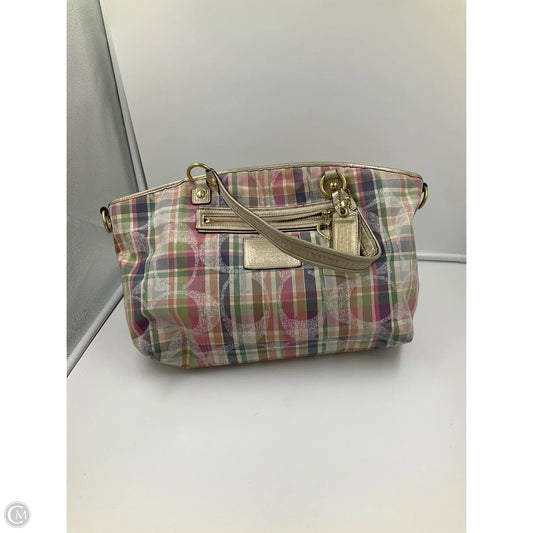 Handbag Designer By Coach, Size: Medium
