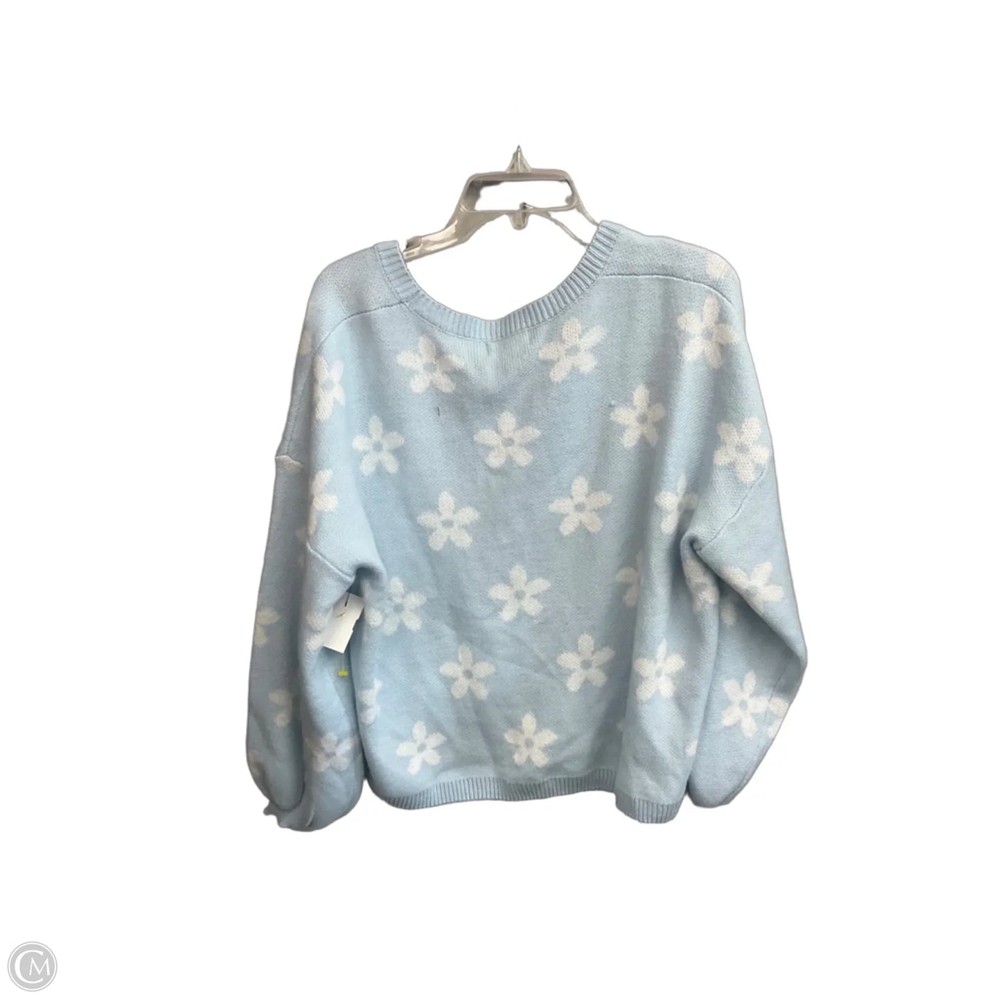 Sweater By Altard State In Blue & White, Size: S