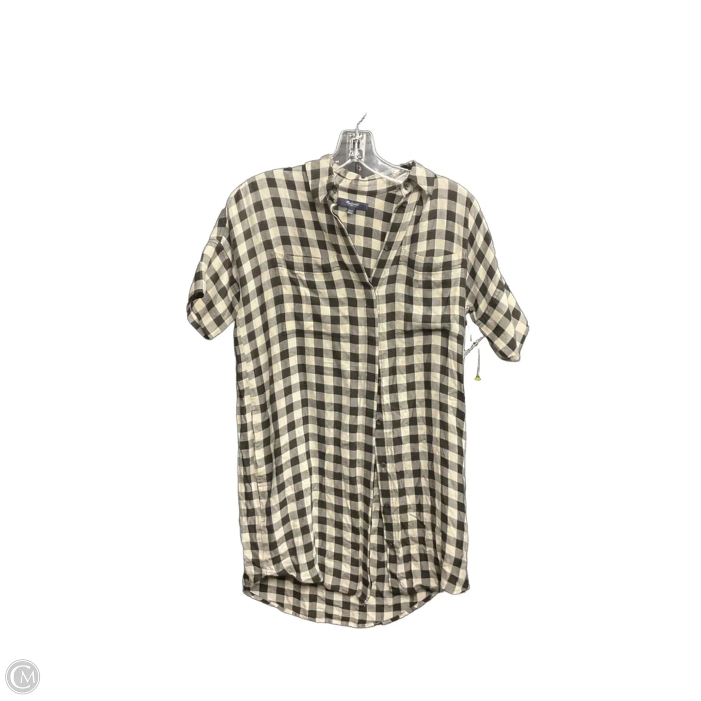 Dress Casual Short By Madewell In Black & White, Size: Xxs