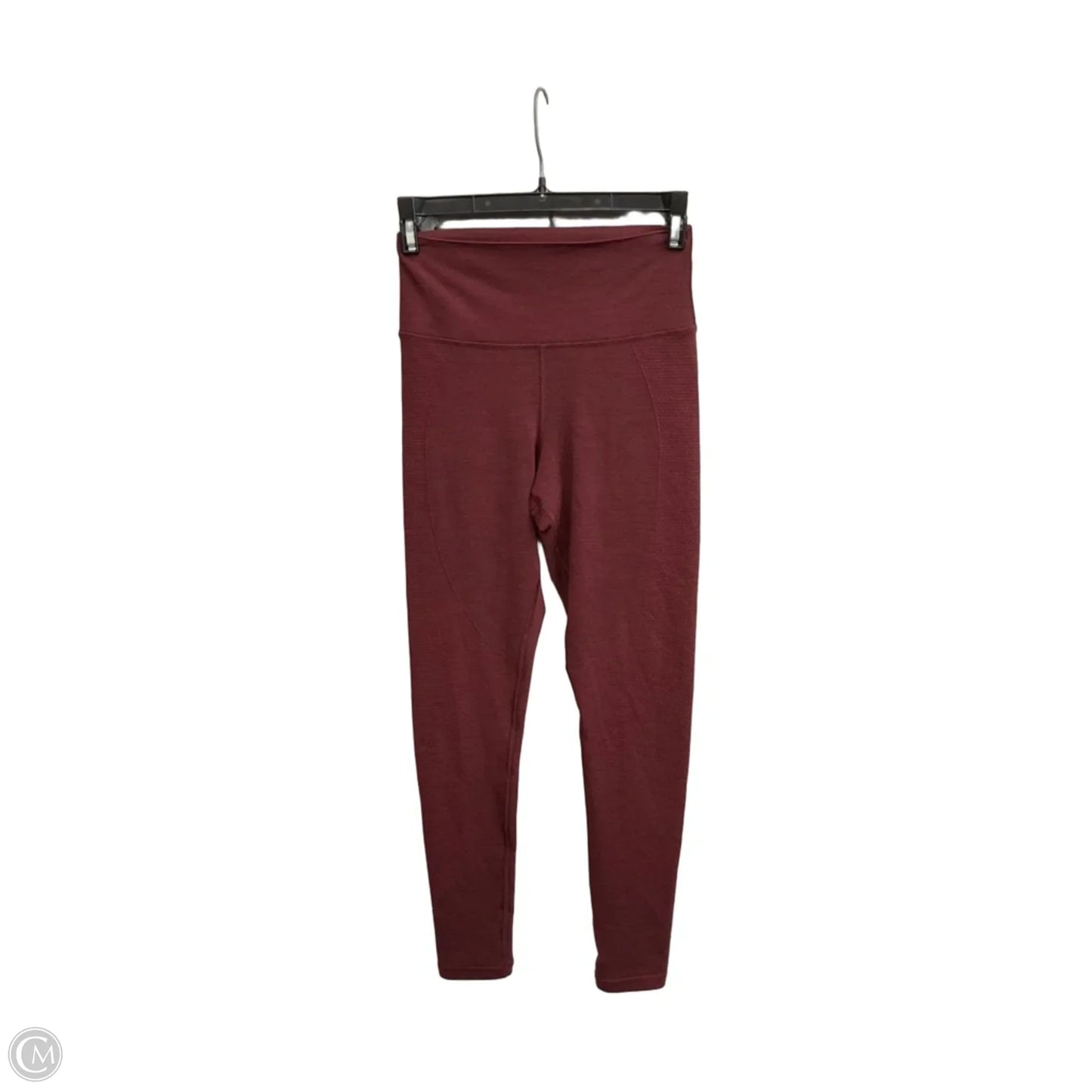 Athletic Leggings By Lululemon In Red, Size: 6