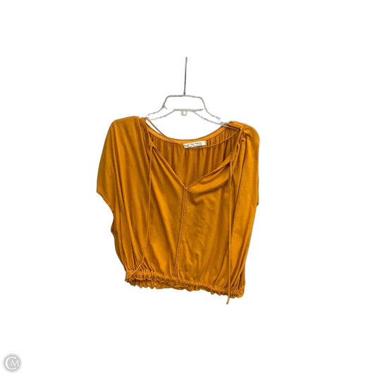 Top Short Sleeve By We The Free In Yellow, Size: L