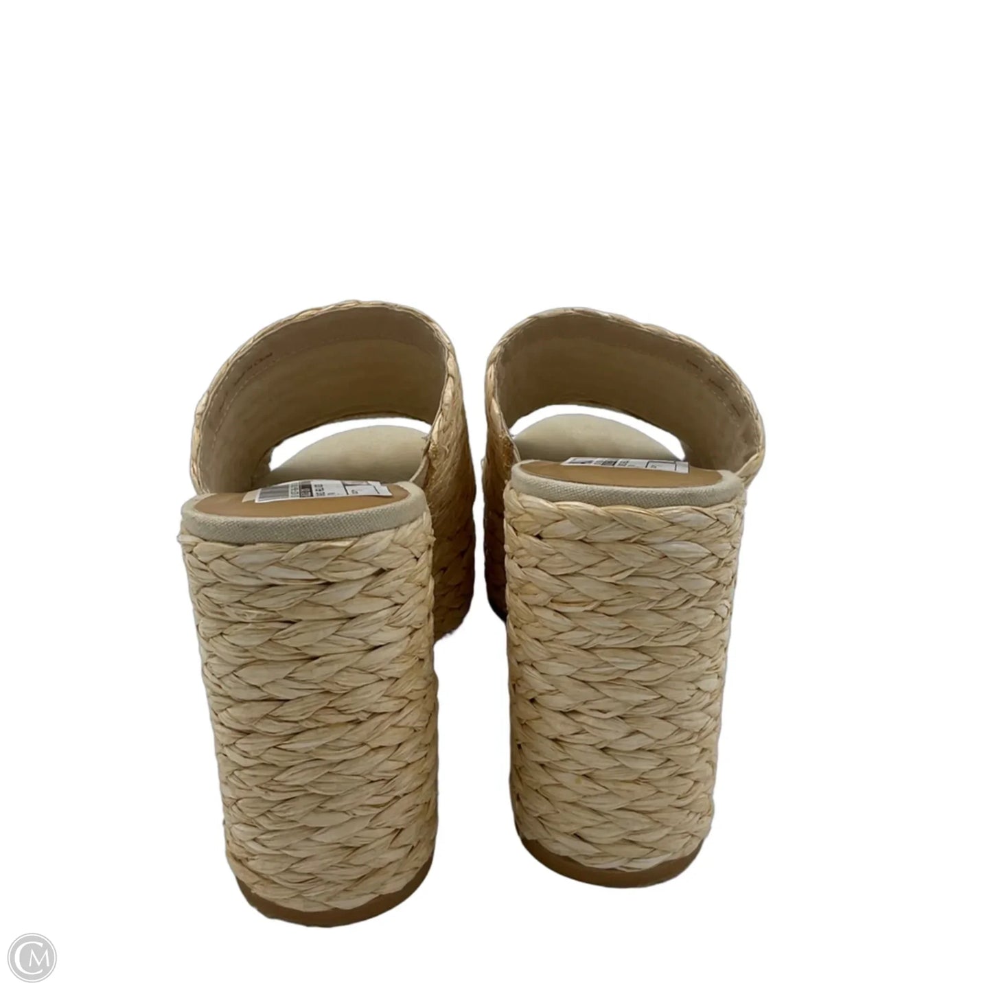 Shoes Heels Wedge By Dolce Vita In Tan, Size: 7