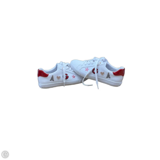 Shoes Sneakers By Clothes Mentor In White, Size: 10