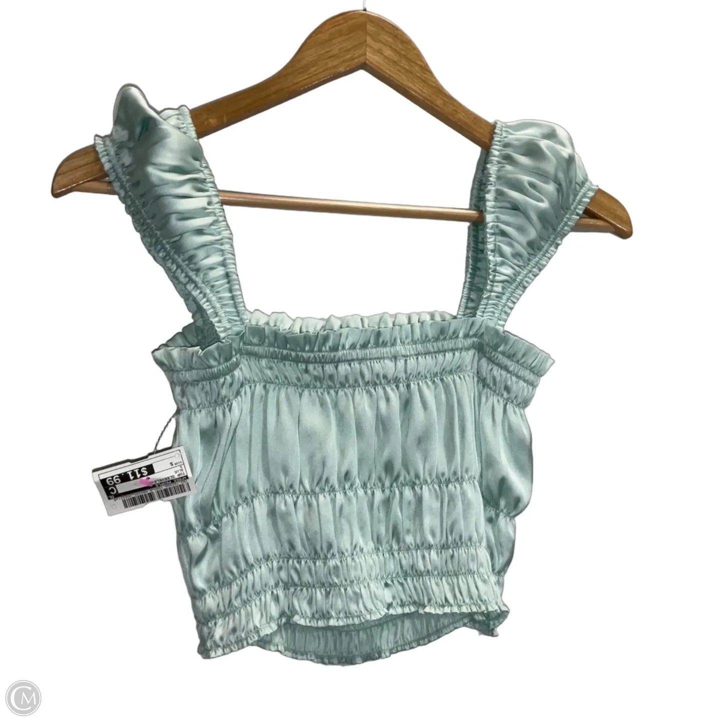 Top Sleeveless By Free People In Blue, Size: S