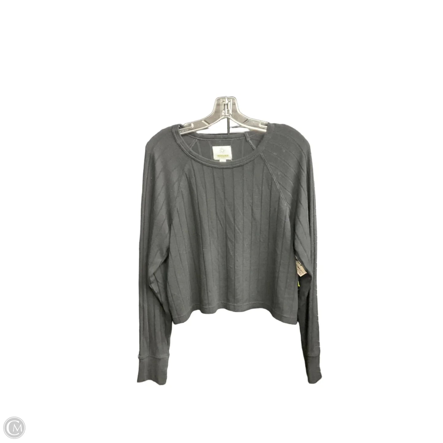 Top Long Sleeve By Offline By Aerie In Black, Size: S
