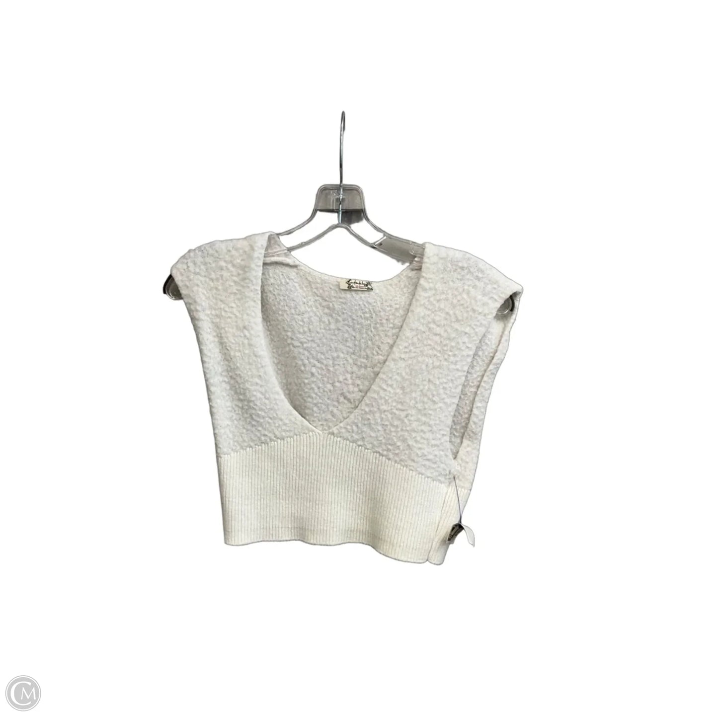 Top Sleeveless By Free People In White, Size: M