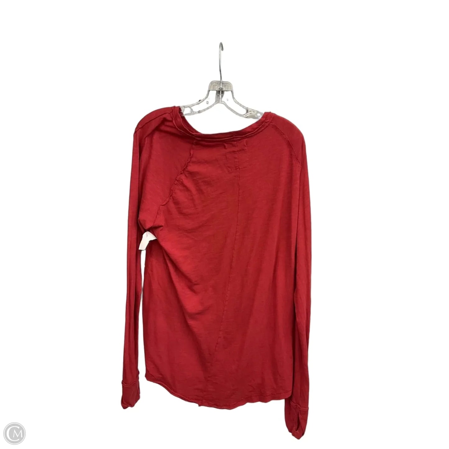 Top Long Sleeve Basic By We The Free In Red, Size: M