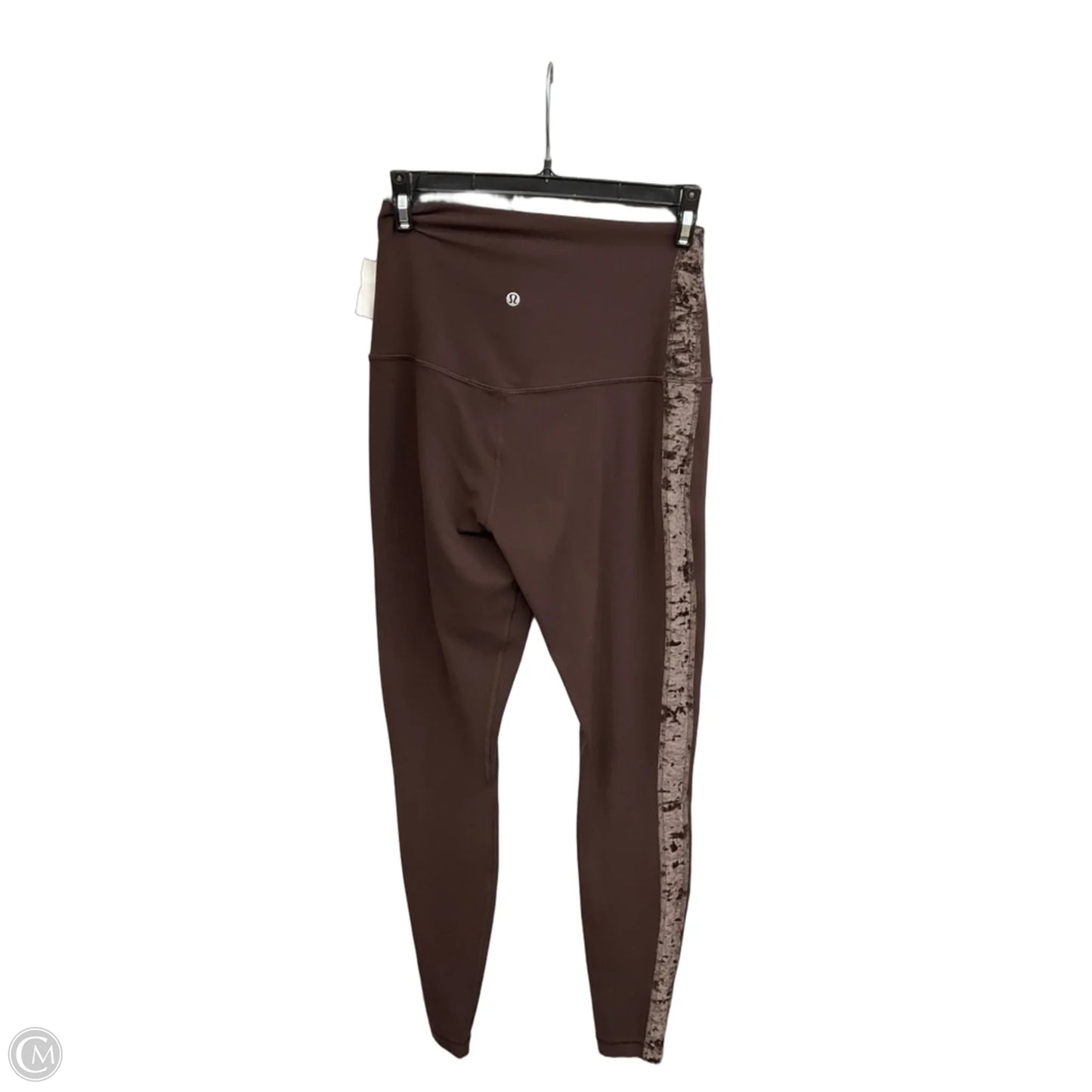 Athletic Leggings By Lululemon In Brown, Size: 8