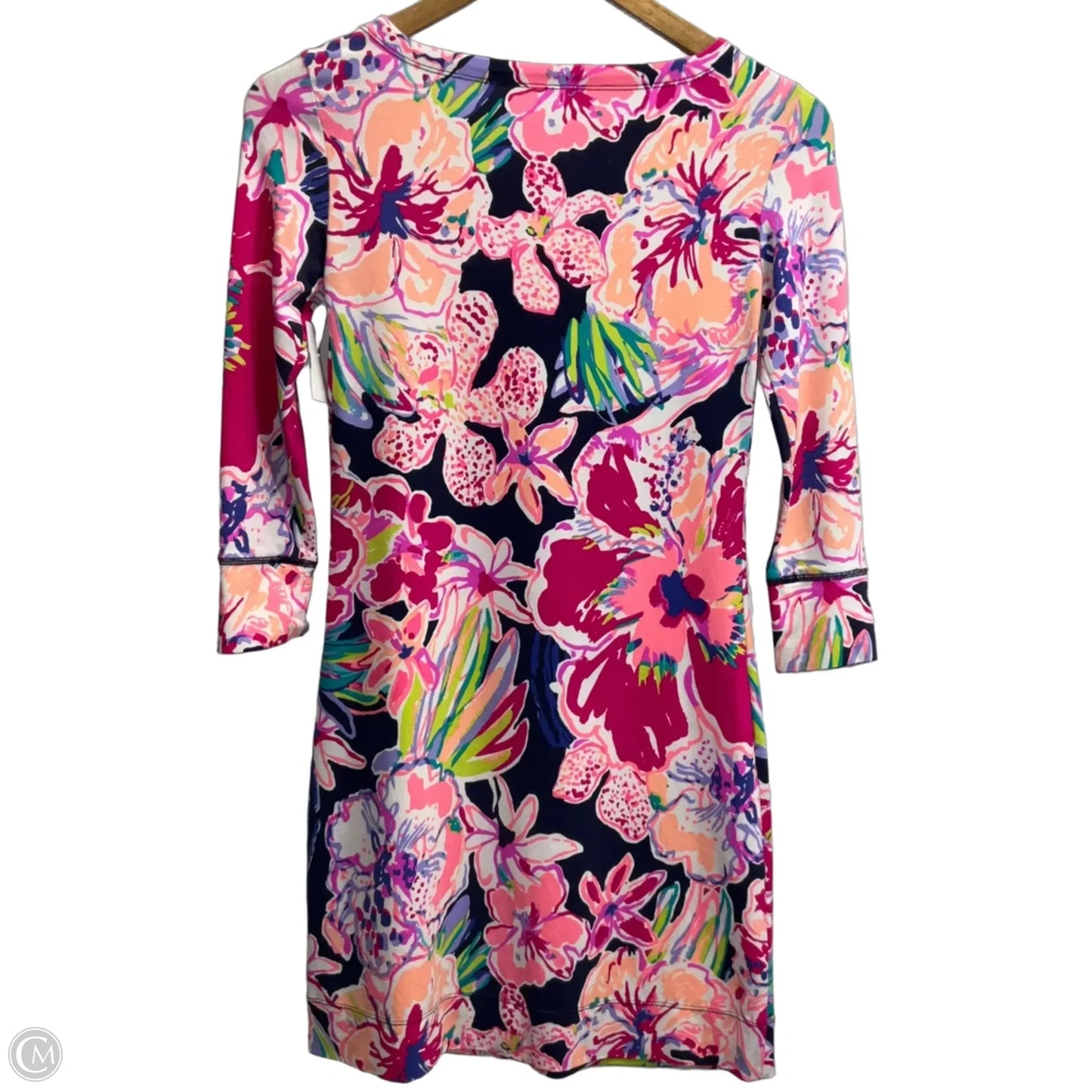 Dress Designer By Lilly Pulitzer In Floral Print, Size: Xxs