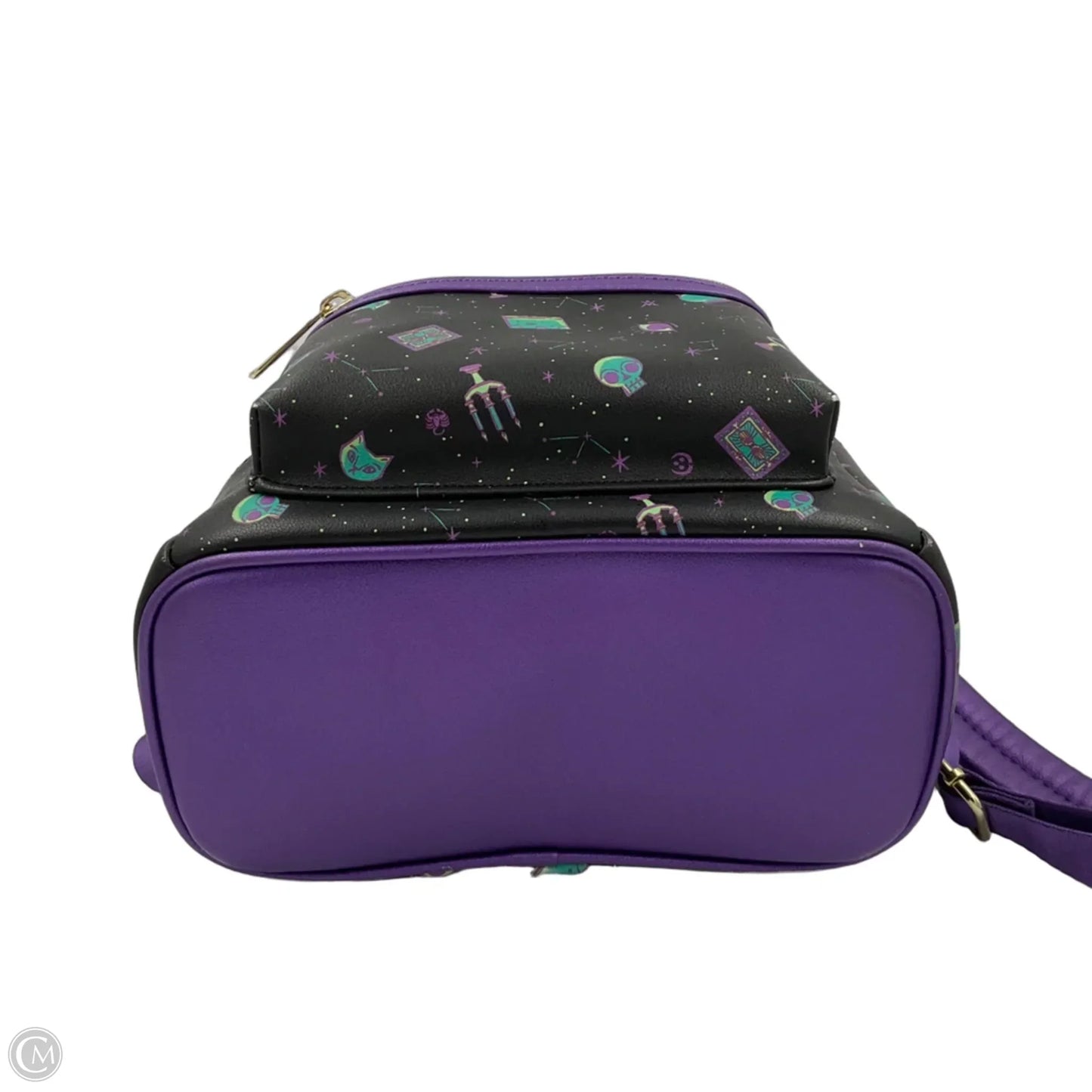 Backpack Leather By Loungefly, Size: Small