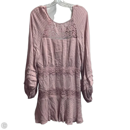 Dress Casual Midi By Free People In Pink, Size: 8