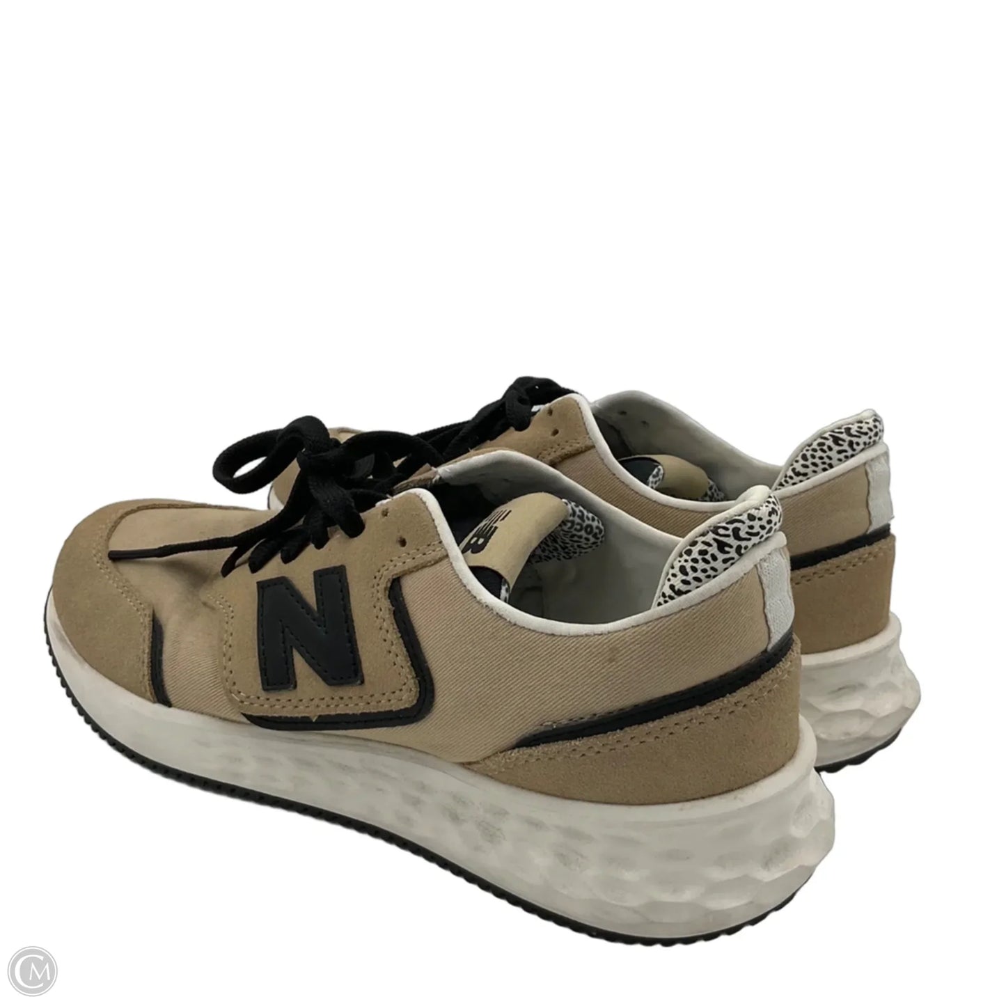 Shoes Athletic By New Balance In Black & Tan, Size: 8.5