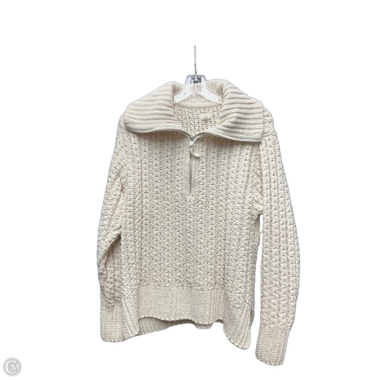 Jacket Faux Fur & Sherpa By Aerie In Cream, Size: S