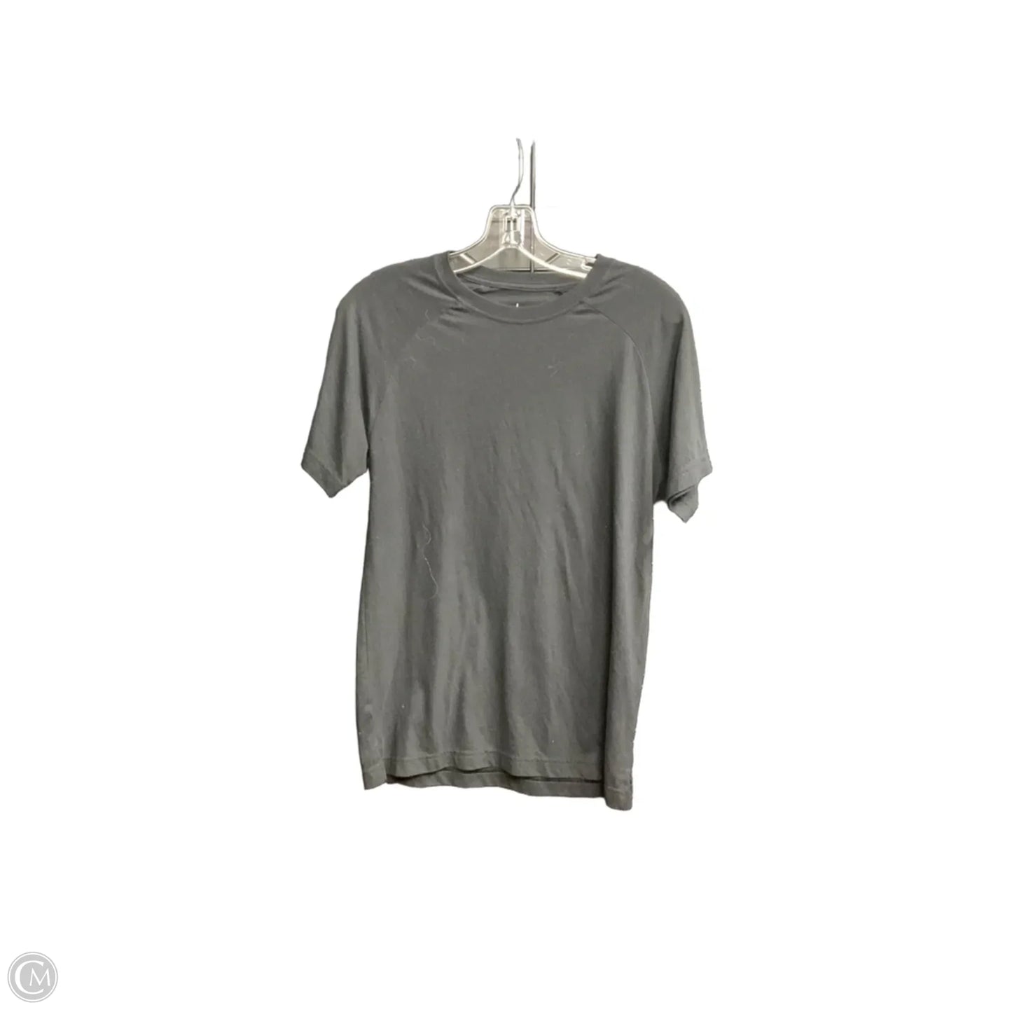 Athletic Top Short Sleeve By Alo In Black, Size: S
