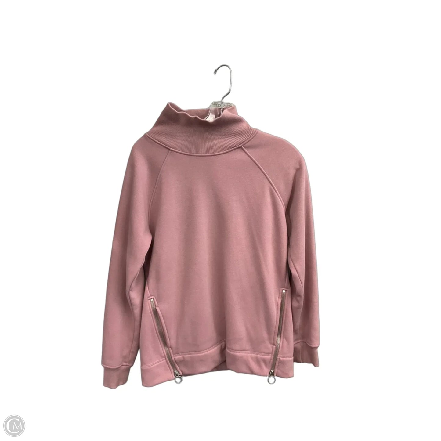 Athletic Sweatshirt Collar By Athleta In Pink, Size: Xs