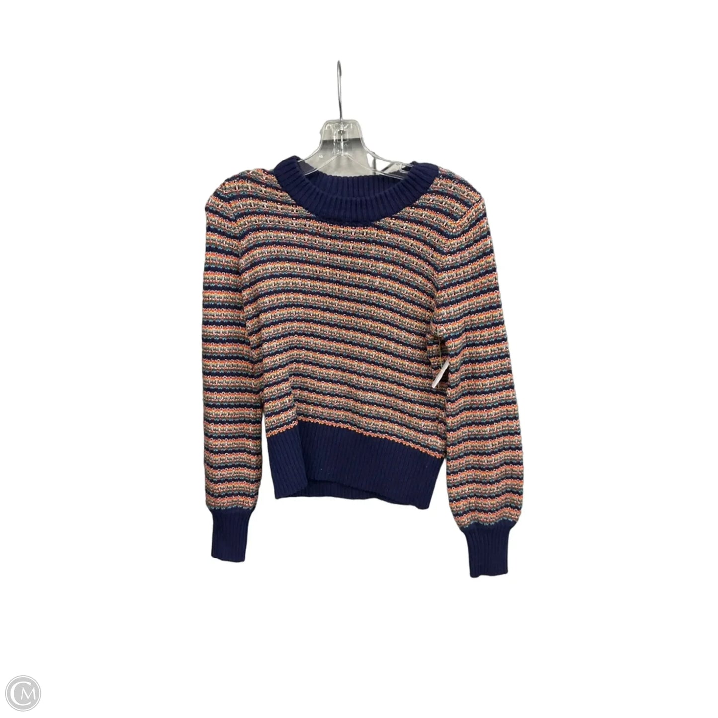 Sweater By Madewell In Striped Pattern, Size: Xs