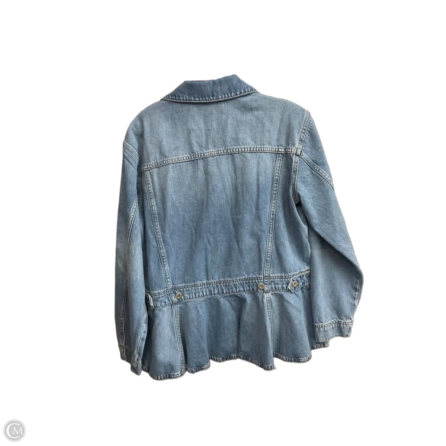 Jacket Denim By Pilcro In Blue, Size: Xs