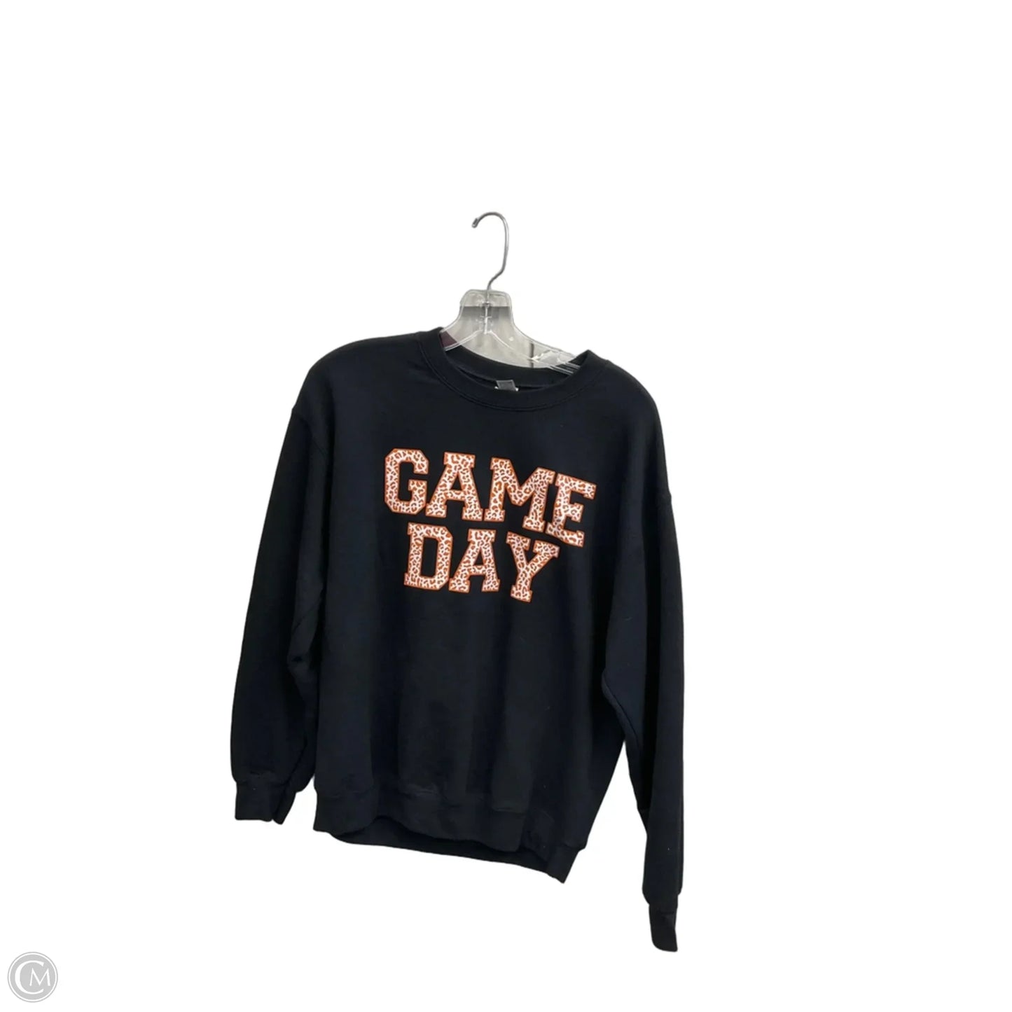 Sweatshirt Crewneck By Gildan In Black, Size: M