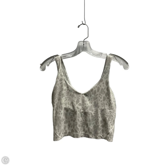 Athletic Tank Top By Lululemon In White, Size: 4