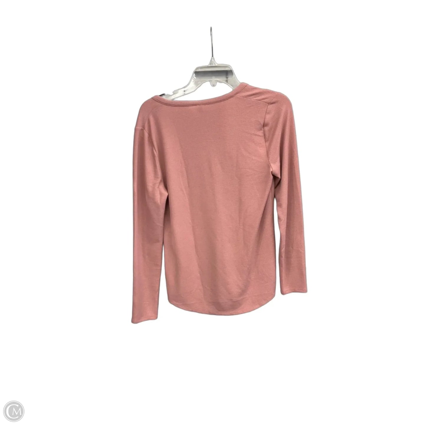 Top Long Sleeve By Athleta In Pink, Size: M
