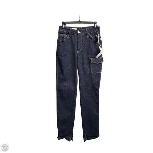 Jeans Straight By Pilcro In Blue Denim, Size: 2