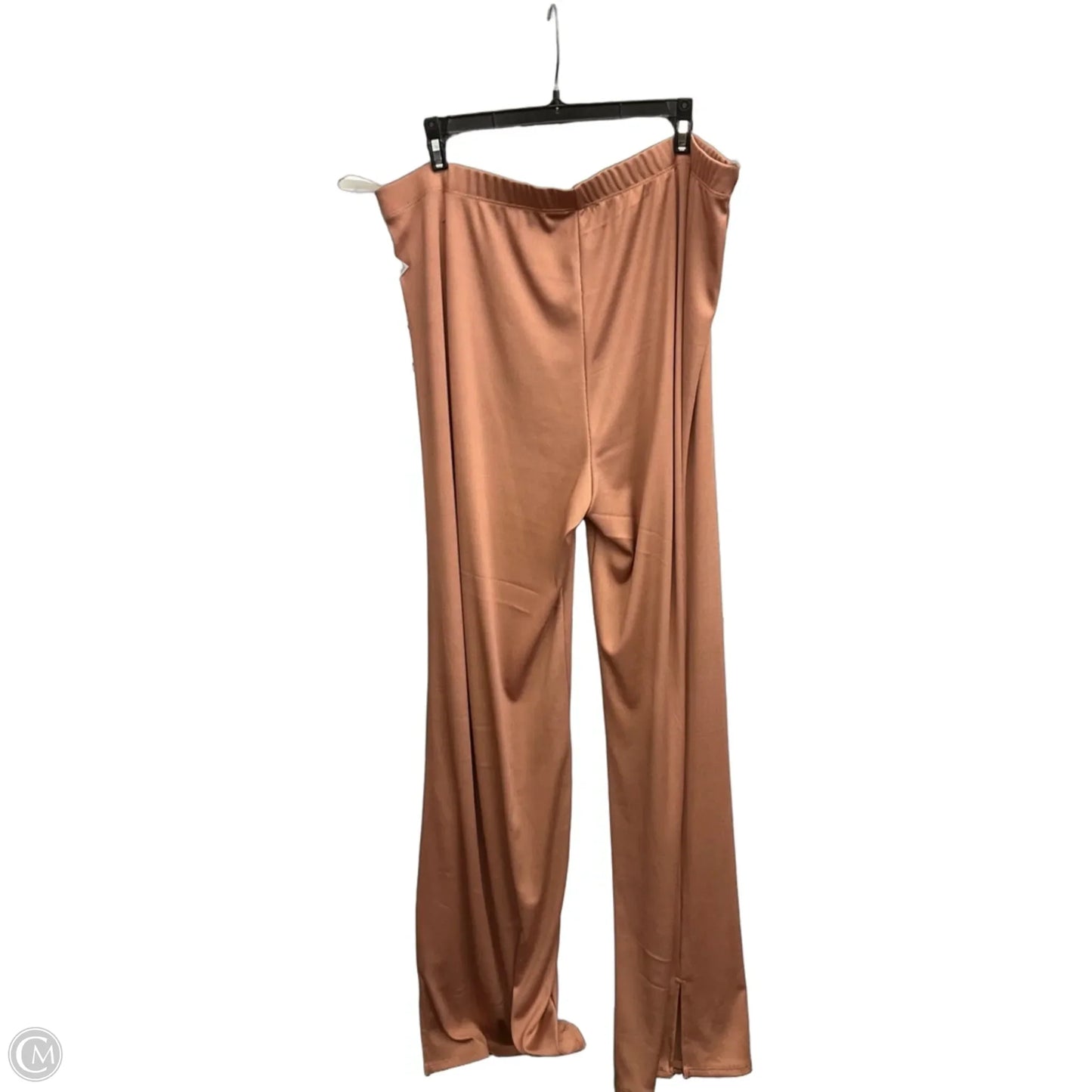 Pants Linen By Arula In Brown, Size: 3x