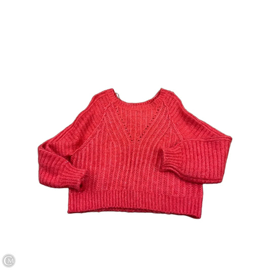 Sweater By Free People In Red, Size: S