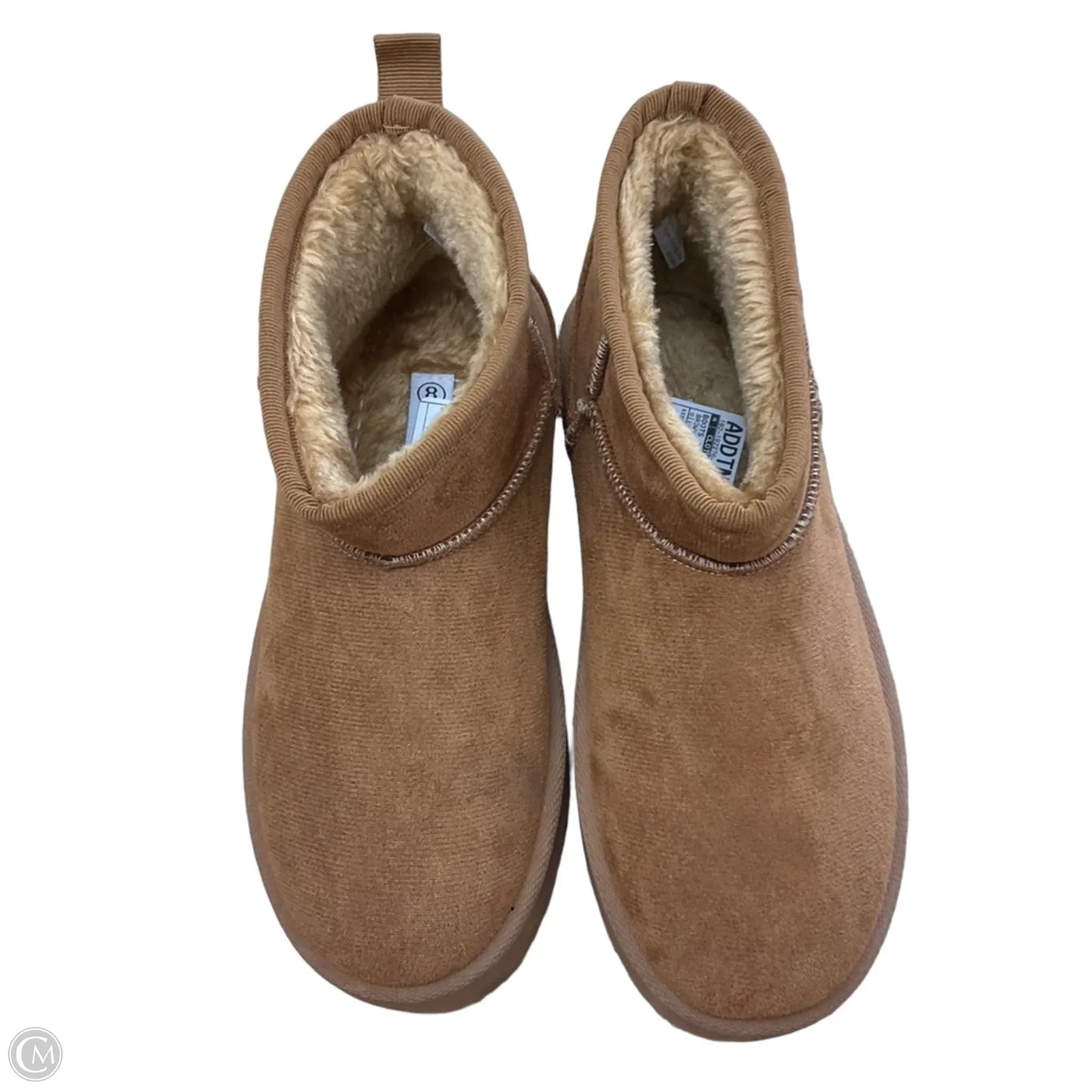 Boots Ankle Flats By Clothes Mentor In Brown, Size: 8
