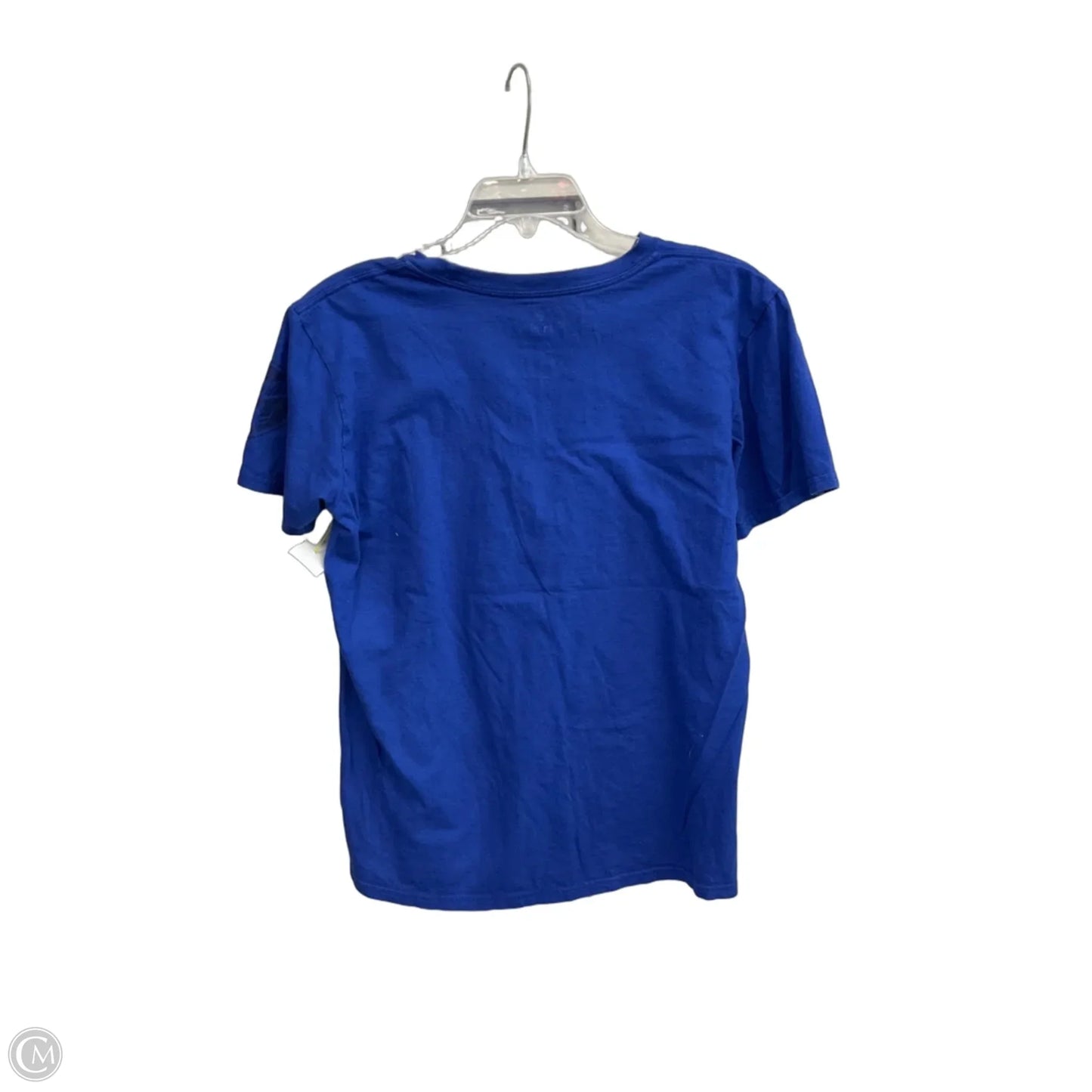 Top Short Sleeve By Fanatics In Blue, Size: M