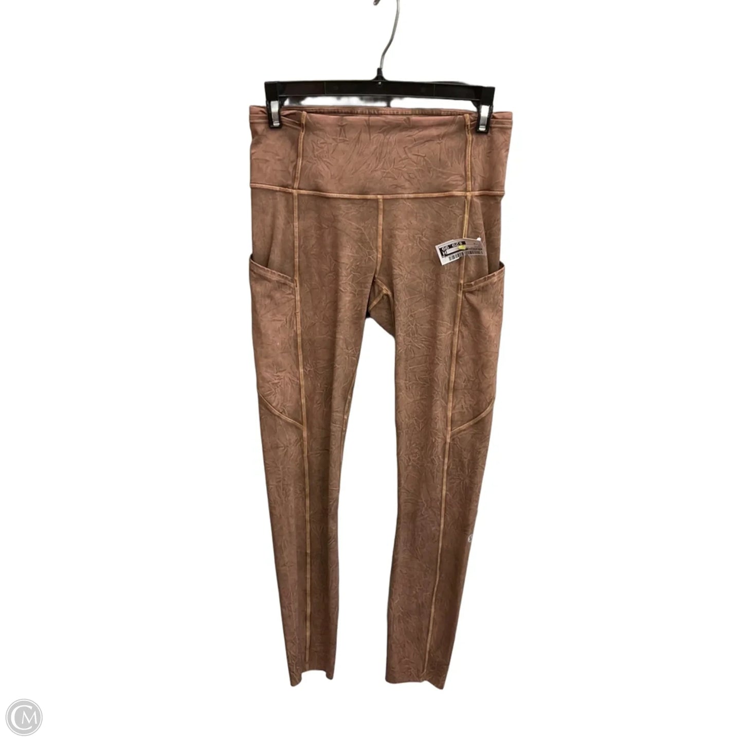 Athletic Leggings By Lululemon In Brown, Size: 6