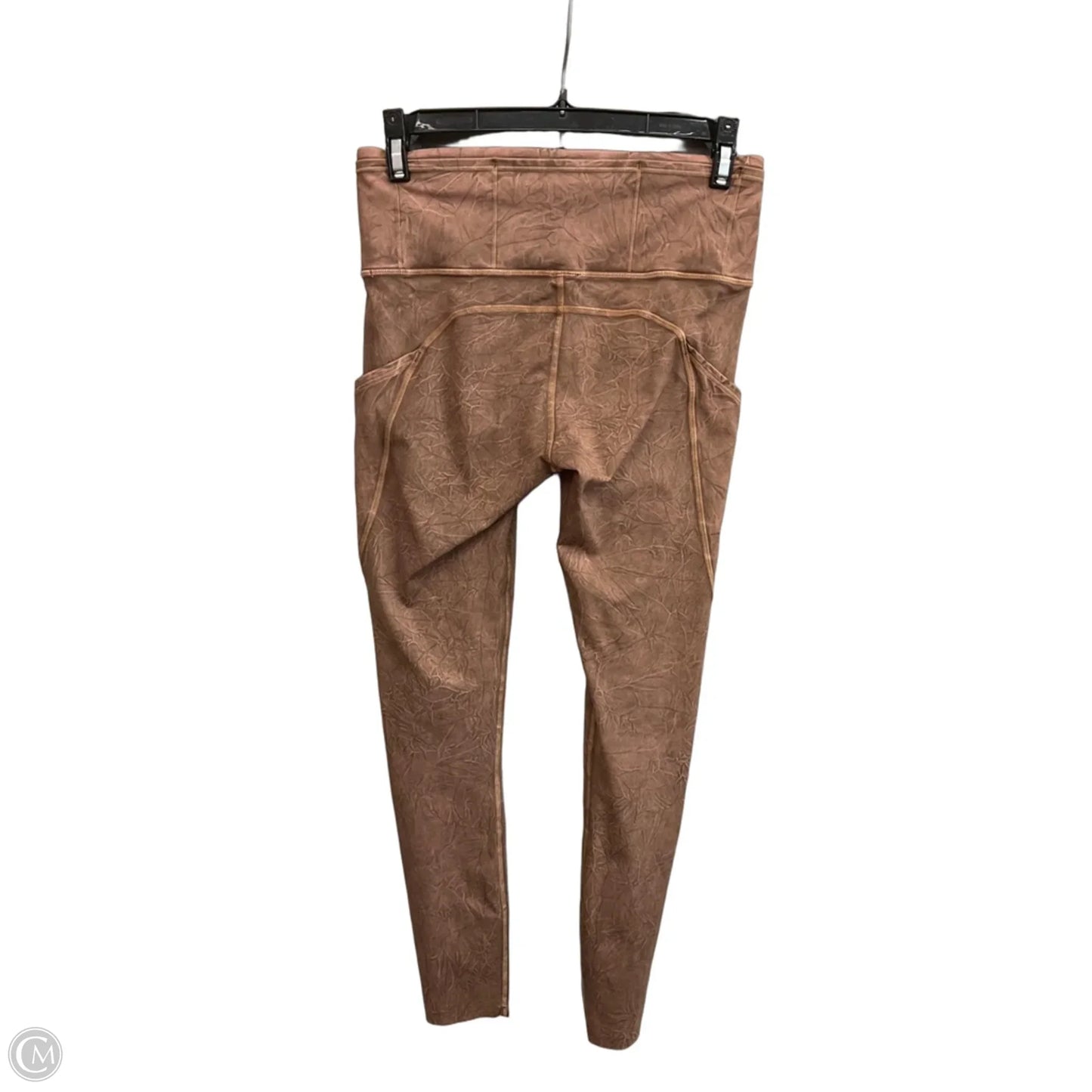 Athletic Leggings By Lululemon In Brown, Size: 6