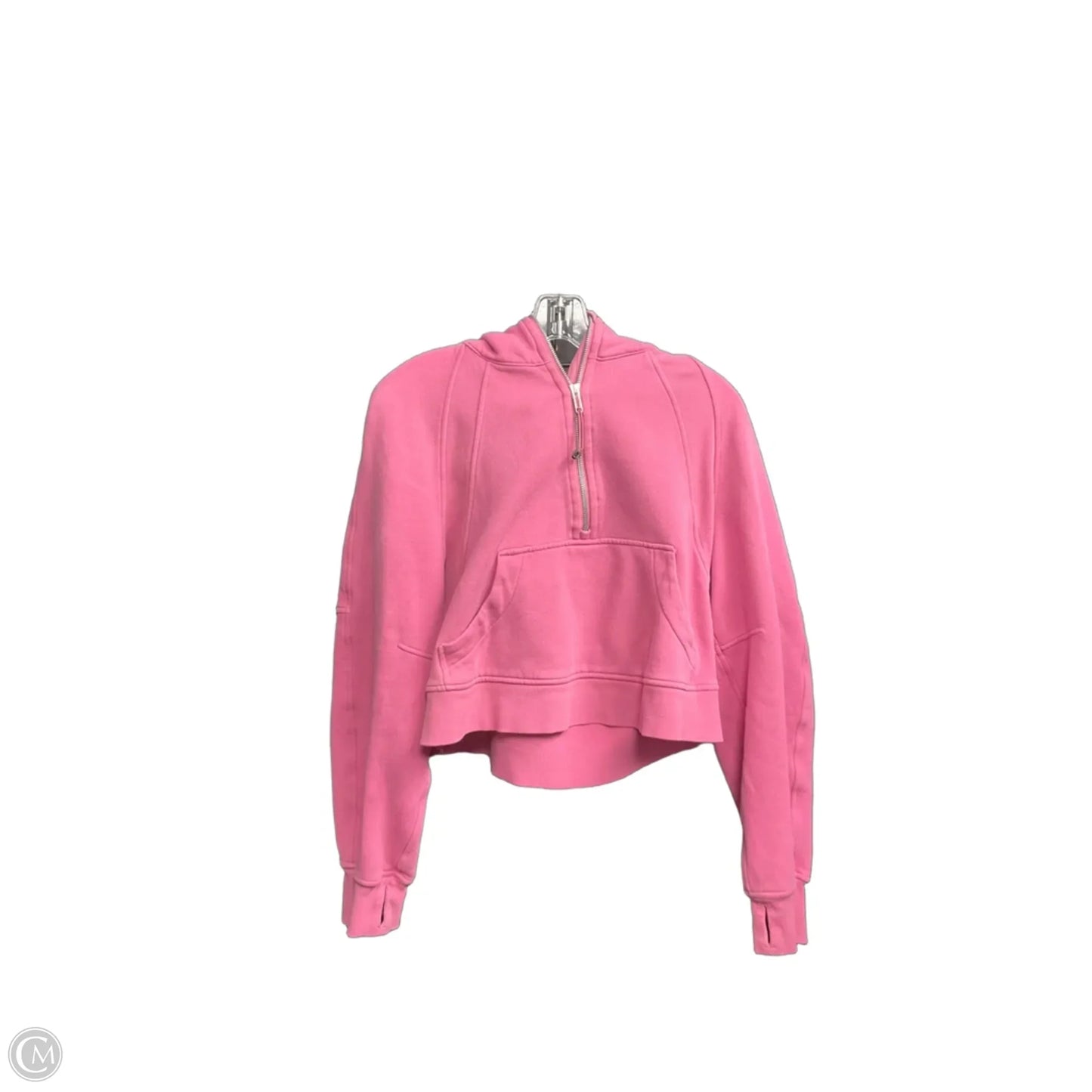 Sweatshirt Hoodie By Lululemon In Pink, Size: Xs