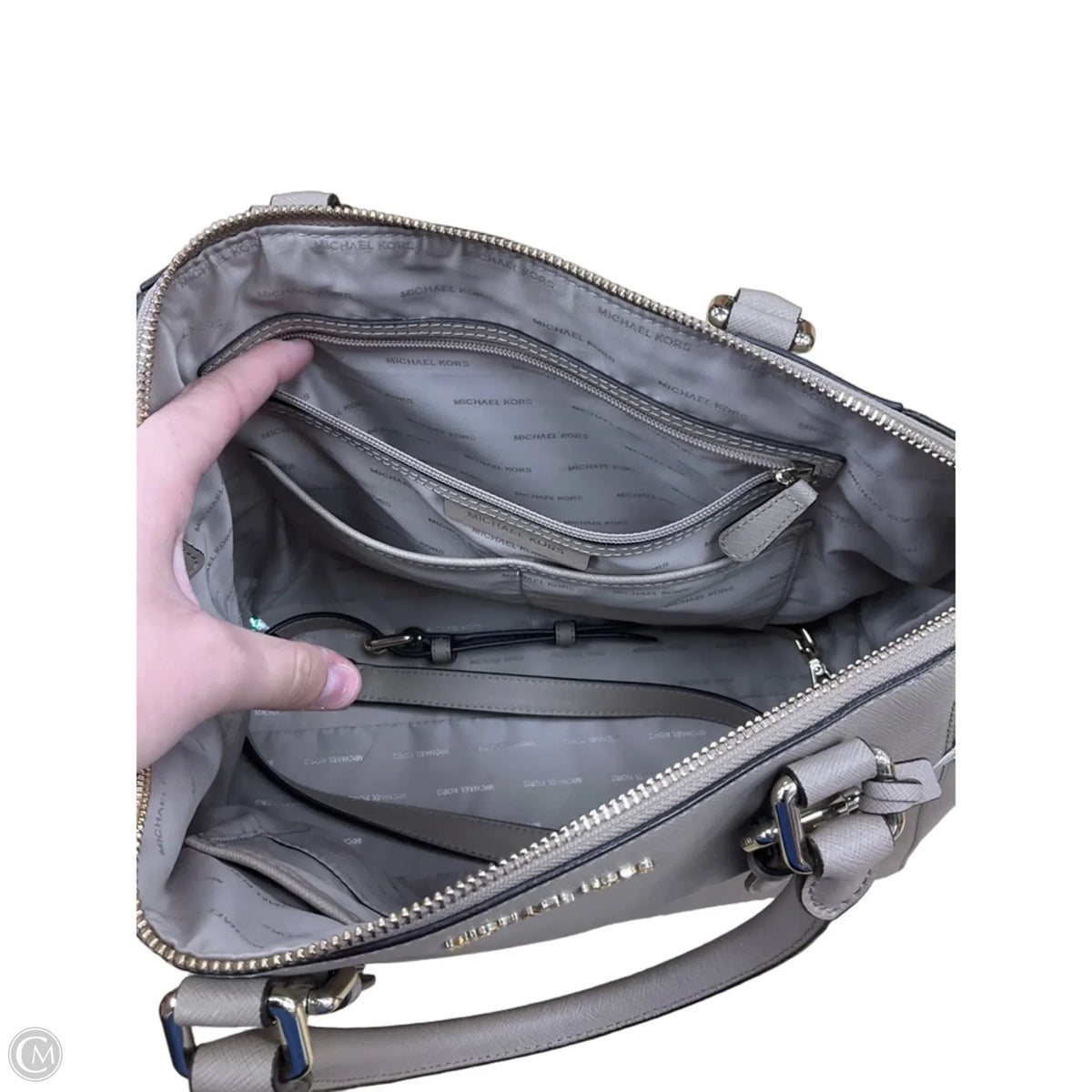 Handbag Designer By Michael Kors, Size: Large