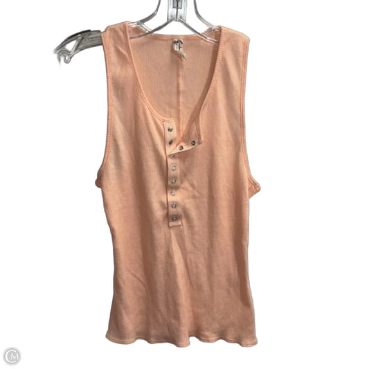 Top Sleeveless By Free People In Peach, Size: Xs