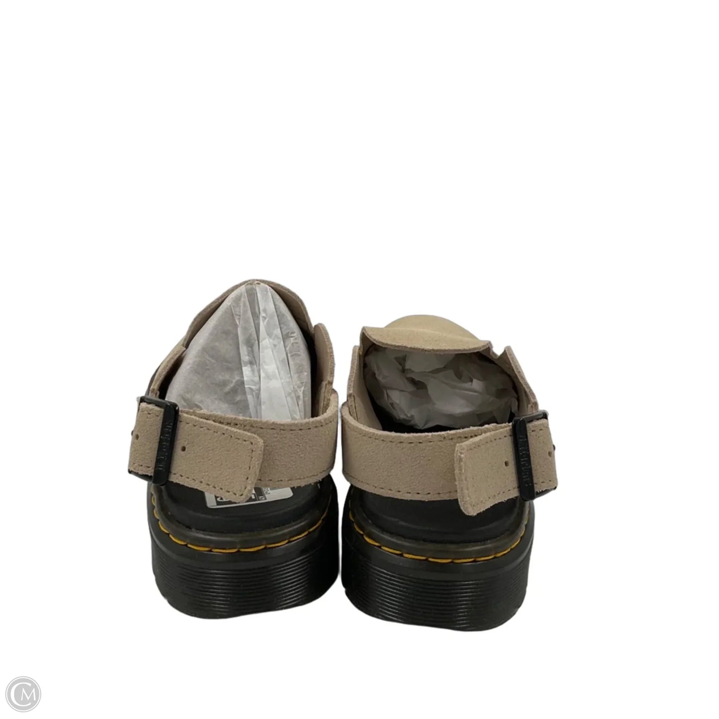 Shoes Flats By Dr Martens In Beige, Size: 5