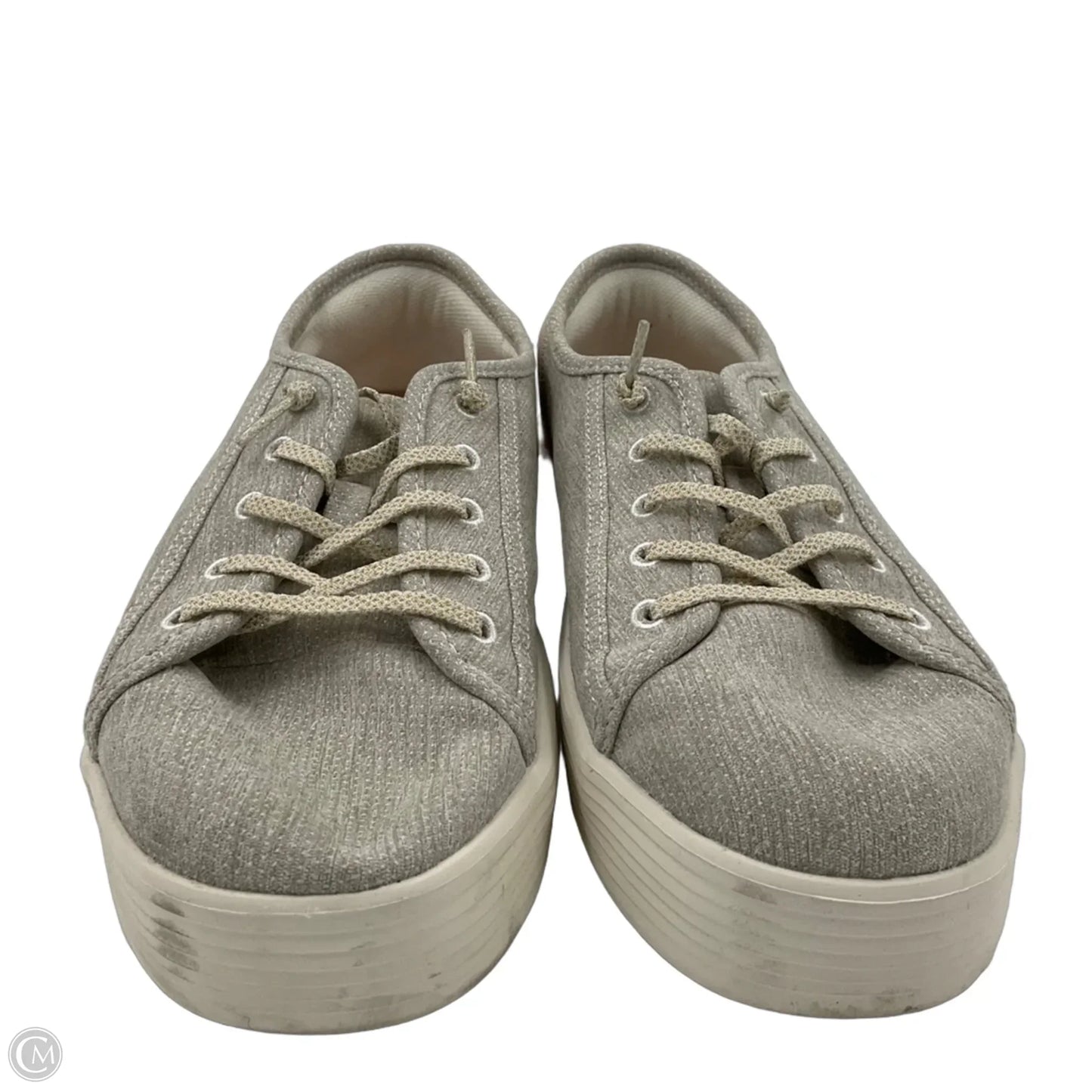 Shoes Sneakers By Hey Dude In Tan, Size: 10
